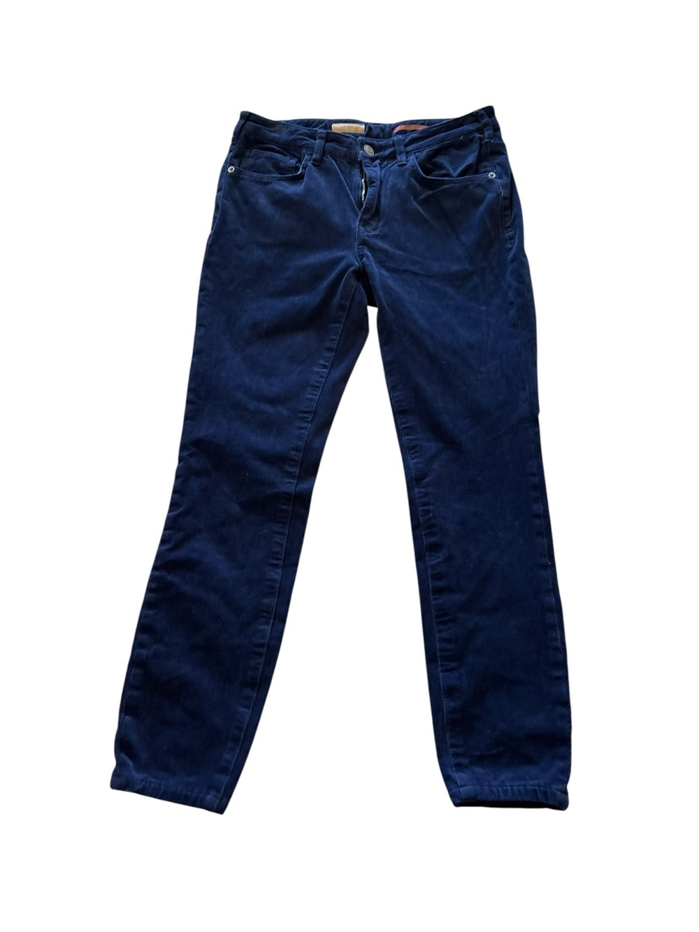 Anthropologie Pilcro Navy Straight-Leg Corduroy Pants